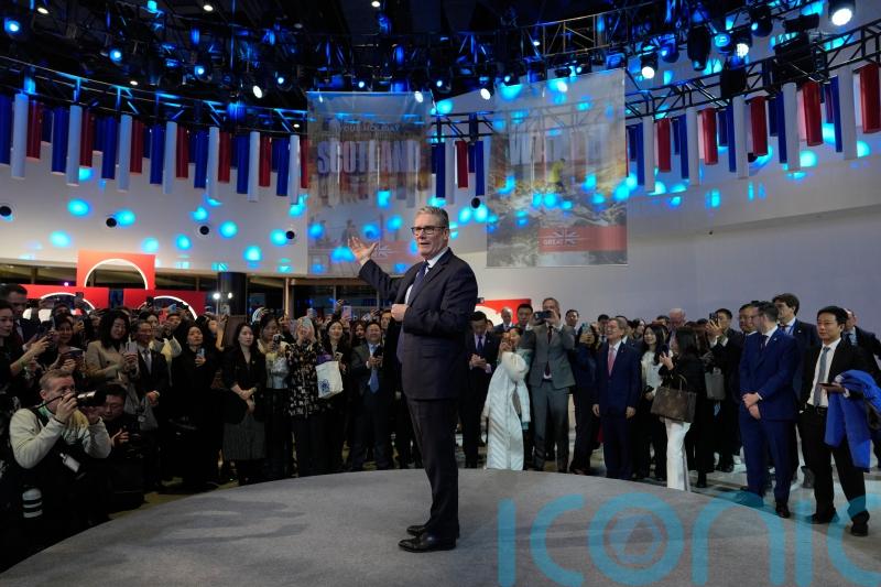 Britain should talk itself up more, says Starmer on return from China