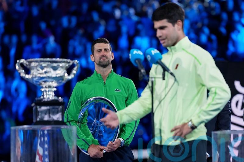 Novak Djokovic reflects on Australian Open near miss after Carlos Alcaraz defeat