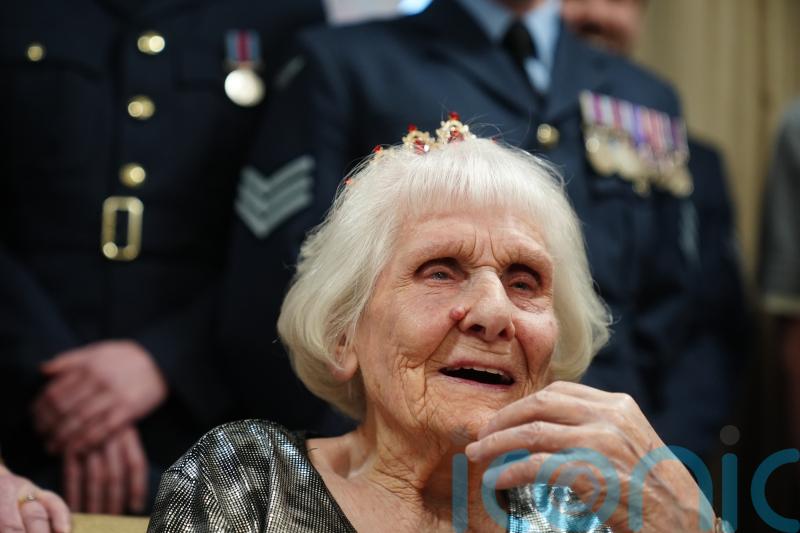 RAF joins 103rd birthday celebrations for Second World War radar operator