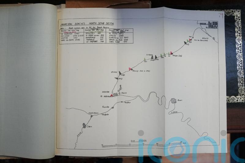 Top-secret D-Day landings blueprint could sell for &pound;100,000