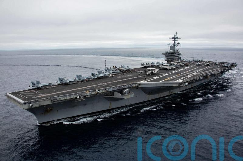 US shoots down Iranian drone that approached aircraft carrier, military says