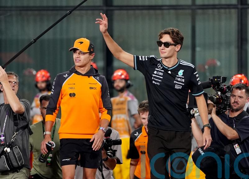 Lando Norris says &lsquo;giddy&rsquo; George Russell hungry to replace him as world champion