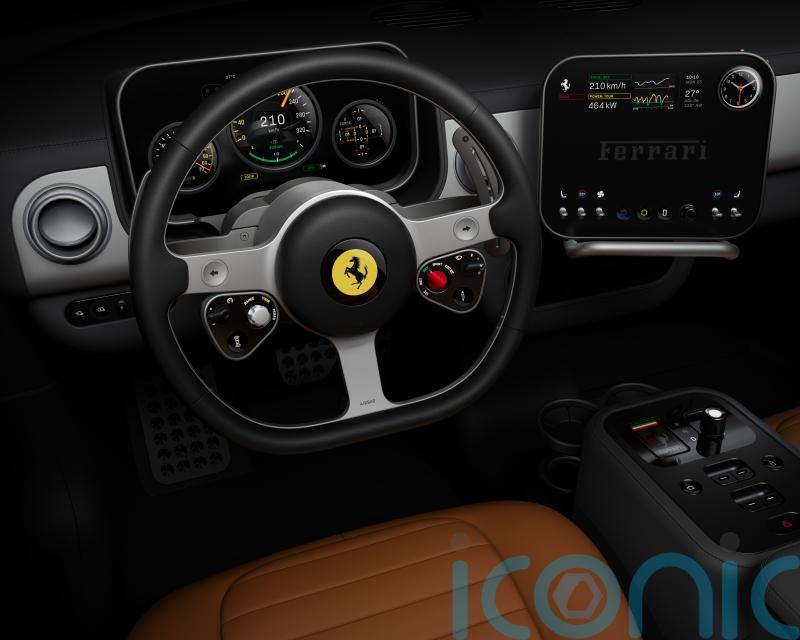 Ferrari shows off future EV&rsquo;s high-tech interior