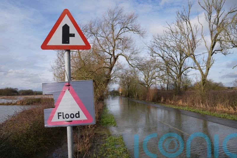 Almost 100 areas warned to expect flooding as downpours continue