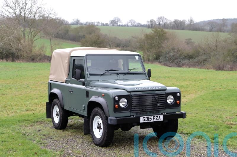 Time-warp Land Rover Defender set to fetch up to &pound;60k at auction next month