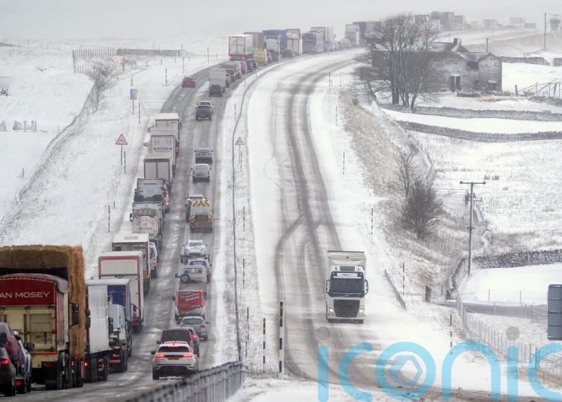 Wintry weather to continue across UK with warnings for snow and ice in place