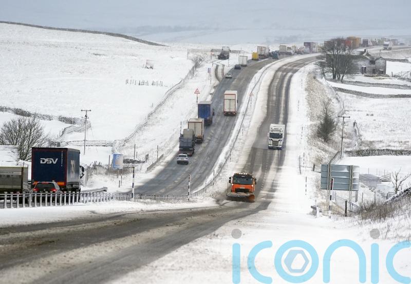 Snow and ice warning in force as flooding expected in more than 70 areas