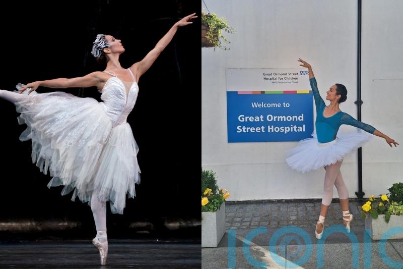 Ballerina who swapped Royal Ballet for Great Ormond Street Hospital makes &lsquo;children&rsquo;s faces light up&rsquo; through dance