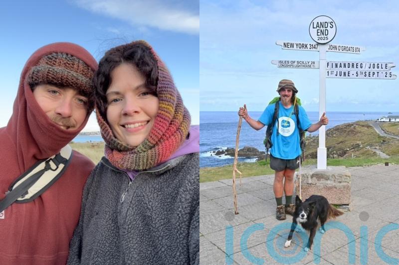 &lsquo;I met my girlfriend on 1,300-mile charity hike from John O&rsquo;Groats to Land&rsquo;s End &ndash; now we&rsquo;re starting van life together&rsquo;