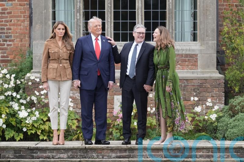 Keir Starmer buys Donald Trump&rsquo;s personalised cufflink gift for his son