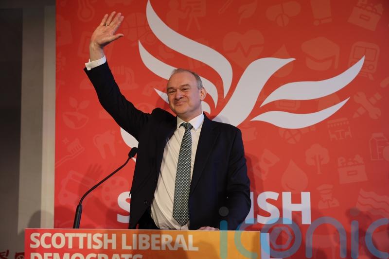 Sir Ed Davey says Lib Dems could treble MSP tally at Holyrood election in May