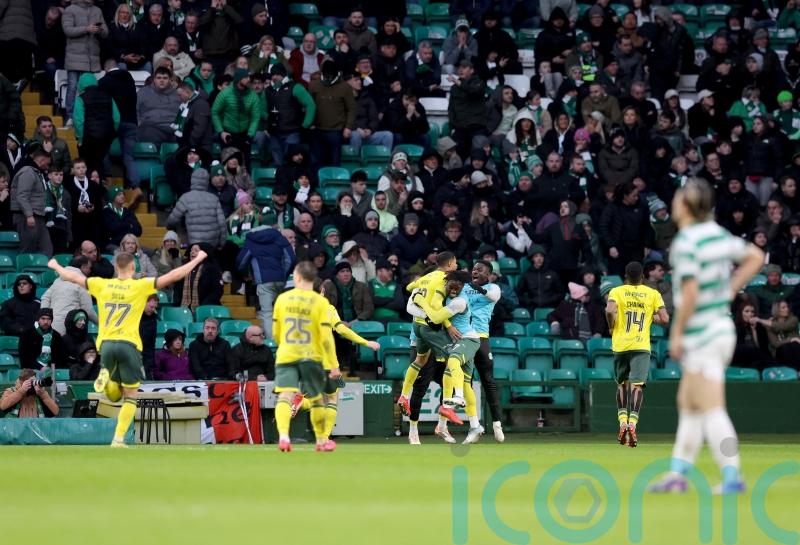 Kai Andrews nets late winner as Hibernian dent 10-man Celtic&rsquo;s title hopes