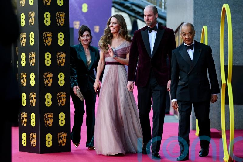 Kate rewears dreamy blush gown to the Baftas