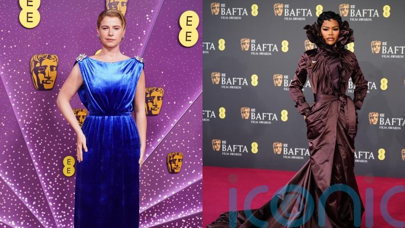 Jessie Buckley and Teyana Taylor bring drama to the Bafta red carpet