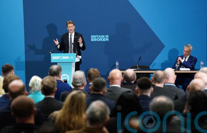 Richard Tice pledges to end net zero &lsquo;madness&rsquo; to reindustrialise Britain