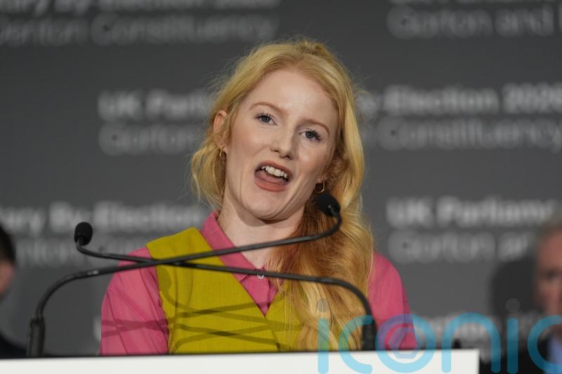 Plumber-turned-MP Hannah Spencer hails Greens&rsquo; by-election victory