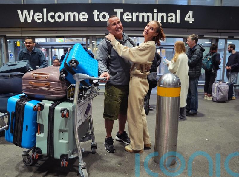 How are Britons getting out of the Middle East?