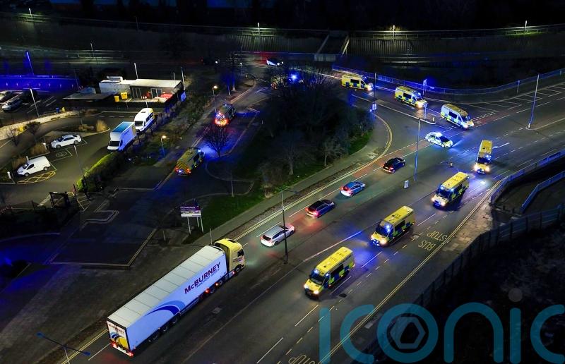 Hundreds of officers take to city streets as part of force crackdown on crime