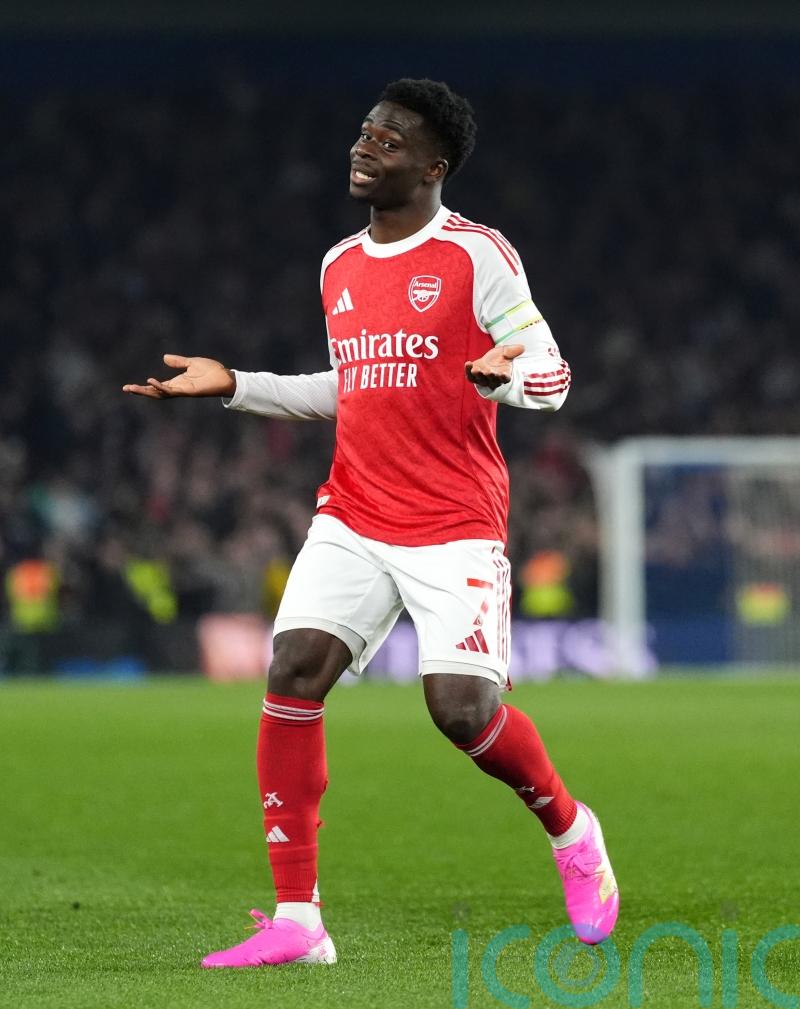 Bukayo Saka feels &lsquo;blessed&rsquo; to make 300th Arsenal appearance in win at Brighton