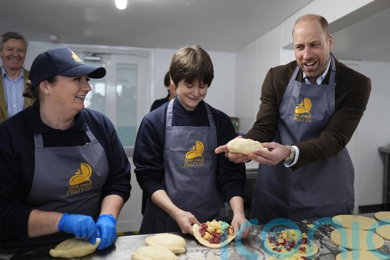 Everyone loves a trier, says William after making &lsquo;passable&rsquo; Cornish pasty