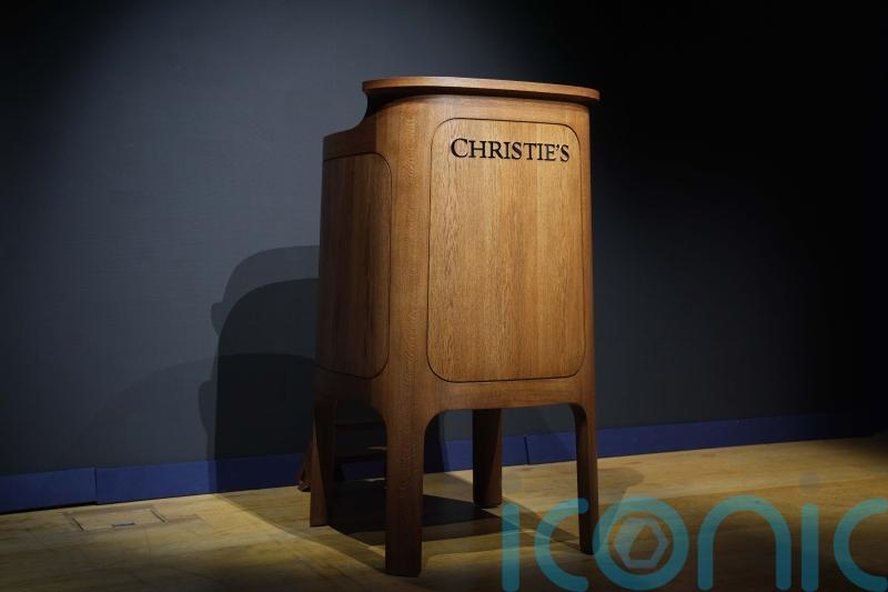 Christie&rsquo;s auction house unveils new rostrum to celebrate 260th anniversary