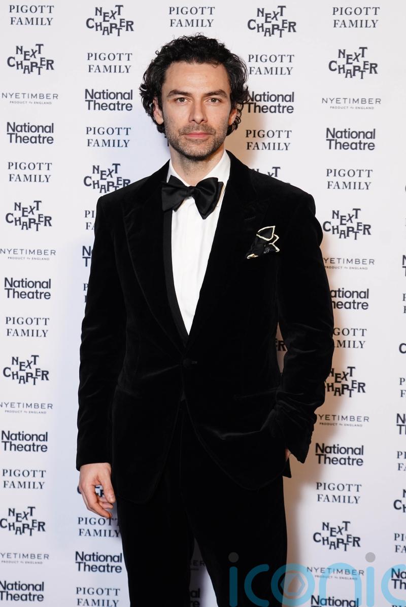 James Corden and Aidan Turner among stars at National Theatre gala