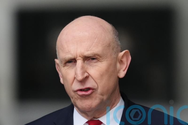 John Healey declines to rule out UK aircraft taking part in strikes on Iran