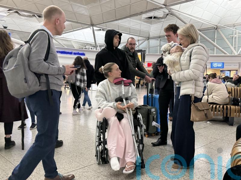 British couple sheltered in car park under hotel before catching flight home