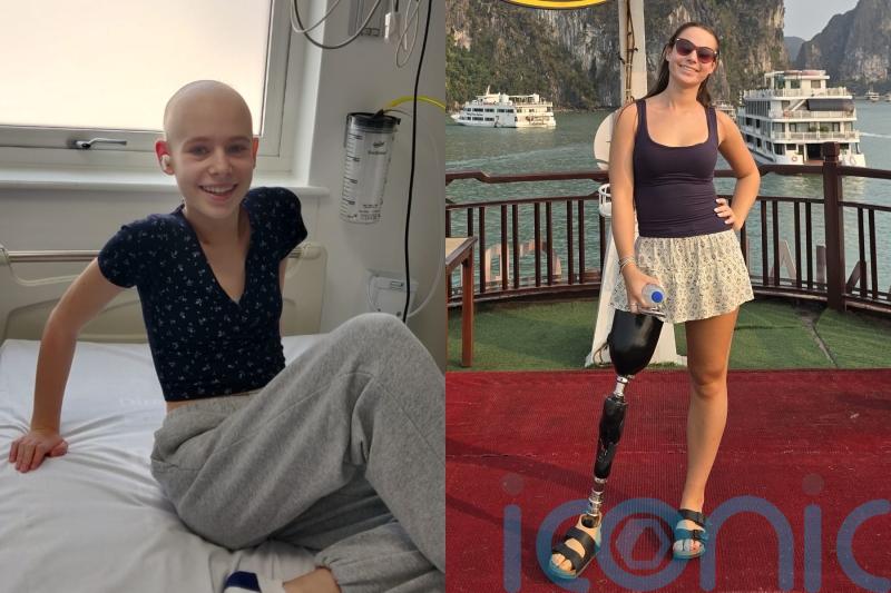 Student who lost leg to bone cancer at 14 after &lsquo;tennis-ball-sized tumour&rsquo; will run London Marathon to &lsquo;push herself&rsquo;