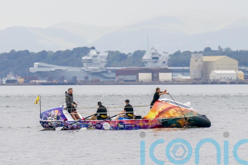 Rowers begin second leg of sea challenge to raise millions for MND research