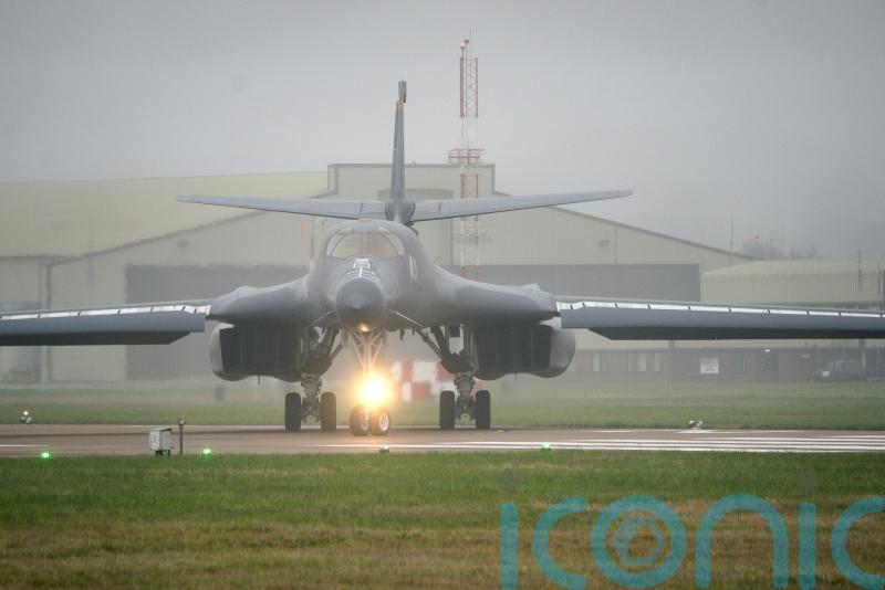 US using British bases for &lsquo;specific defensive operations&rsquo; after bombers arrive