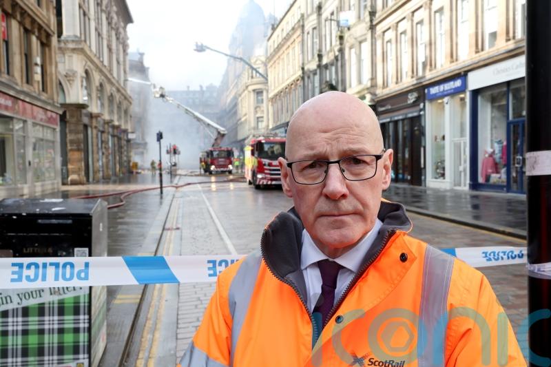 Enormous damage and significant disruption after Glasgow Central fire &ndash; Swinney