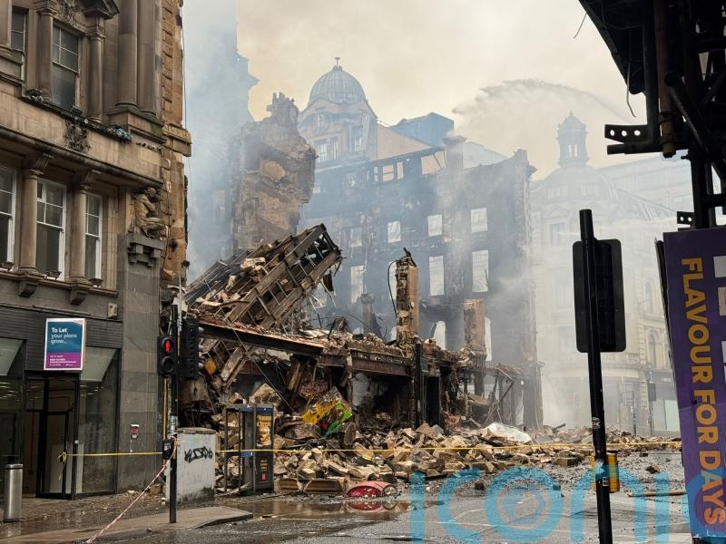Fire-ravaged remains of historic Glasgow building will be demolished