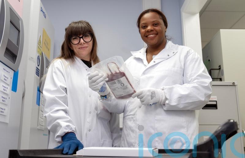 VIP donor with ultra-rare blood says she feels &lsquo;honoured&rsquo; to help sick patients