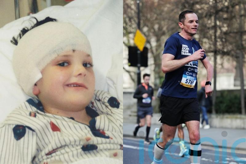 Man told aged six he would &lsquo;never run again&rsquo; after stroke during brain tumour op becomes para-athlete and record holder