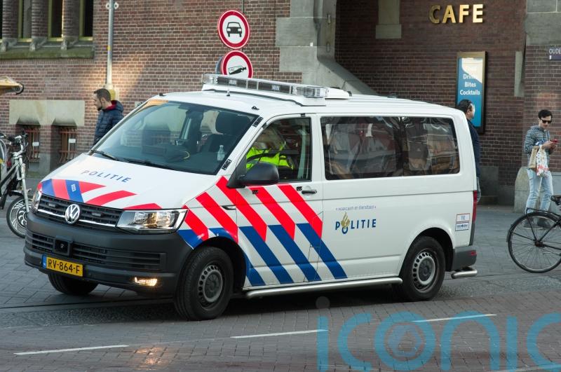 Amsterdam police hunt suspect filmed setting off blast outside Jewish school
