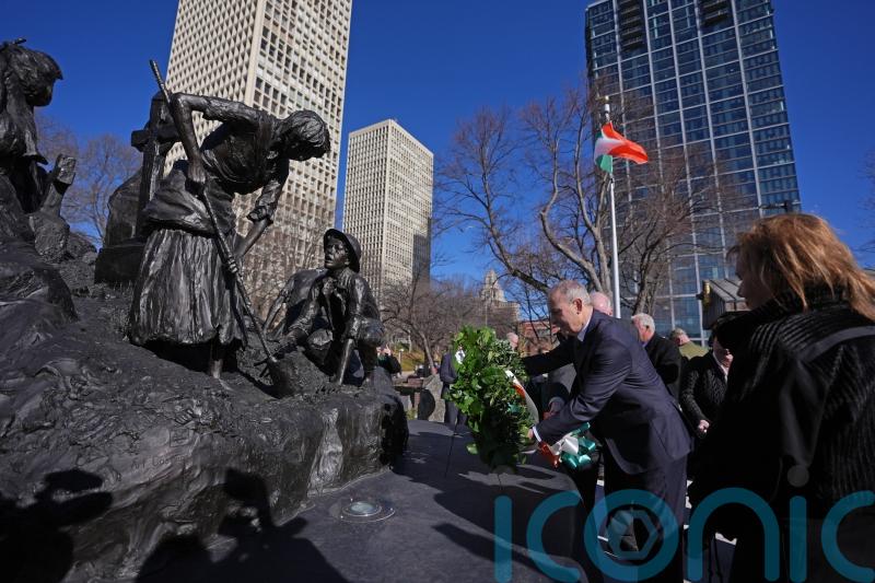 Taoiseach pauses to remember the millions who died or emigrated during famine