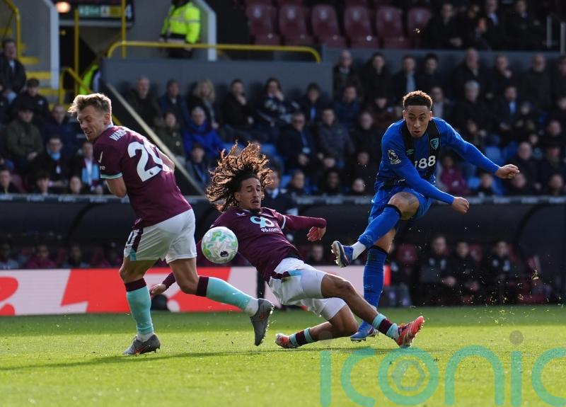 Andoni Iraola frustrated as Bournemouth&rsquo;s blank at Burnley adds to run of draws