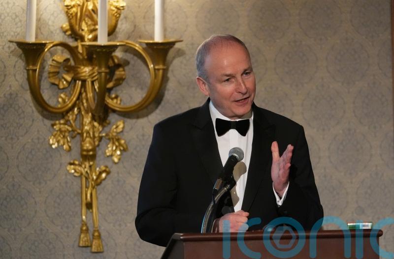 Irish premier Micheal Martin arrives in Washington DC ahead of St Patrick&rsquo;s Day