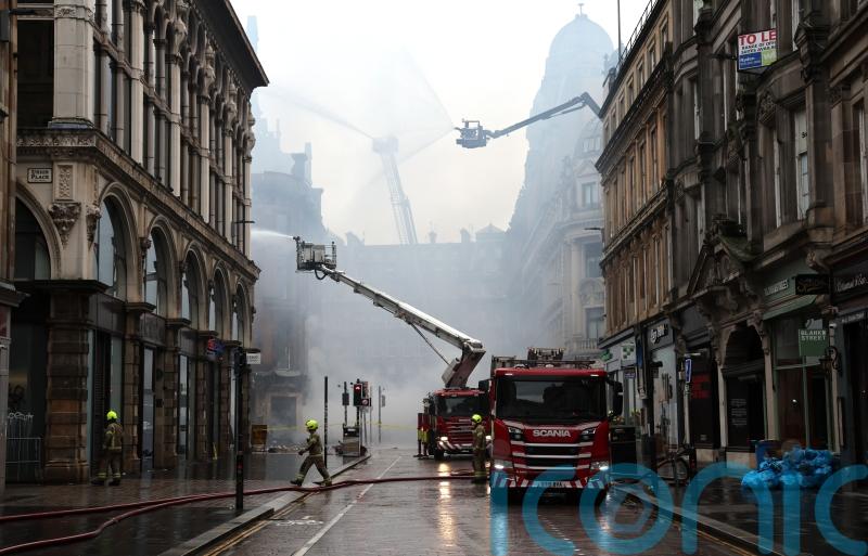 Glasgow Central station partially reopens after nearby vape shop fire