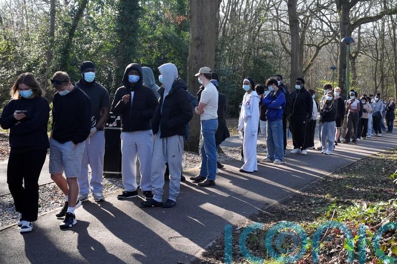 Hundreds of students queue at university after rollout of meningitis B vaccine