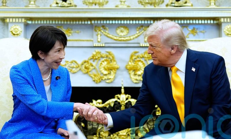 Japanese PM tries to reaffirm alliance with Trump