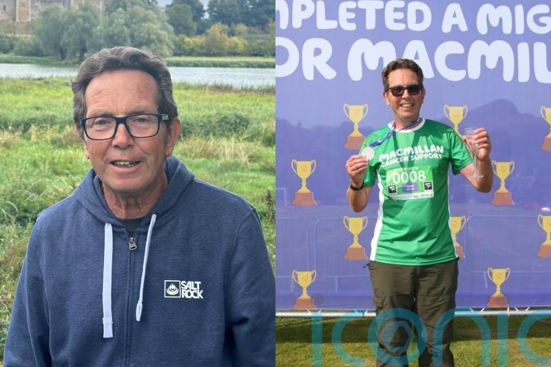 Man raises &pound;21,000 for charity from 13 marathon hikes in memory of father and sister who both died of cancer