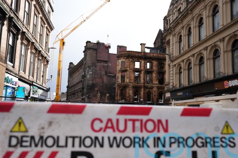 Support fund opens for businesses affected by fire near Glasgow Central