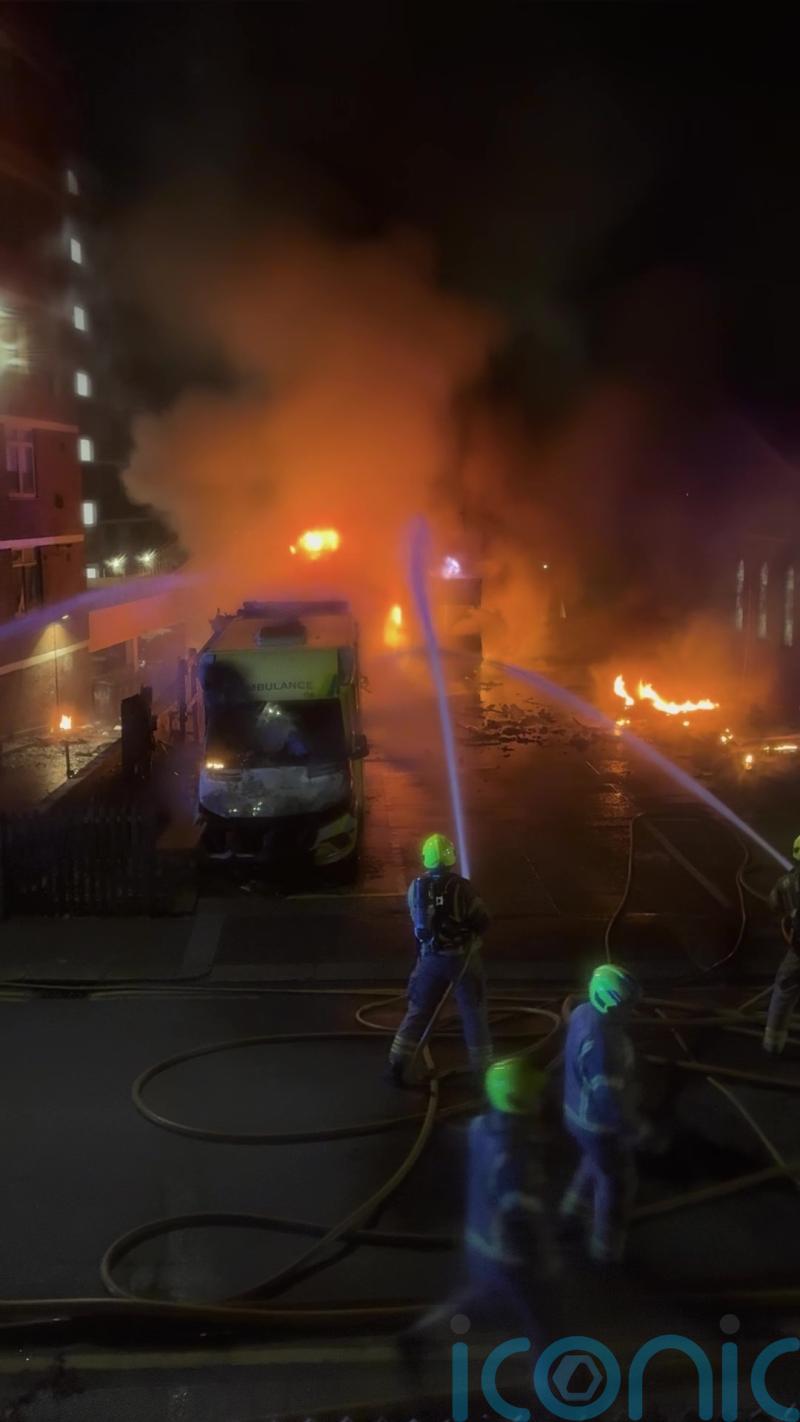 Two men arrested over Golders Green arson attack released on bail, police say