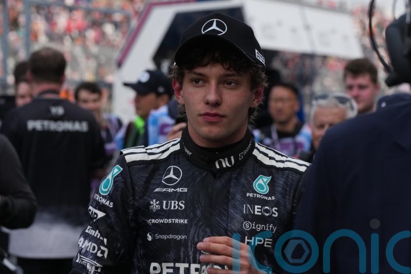 Kimi Antonelli beats George Russell to pole position at Japanese Grand Prix