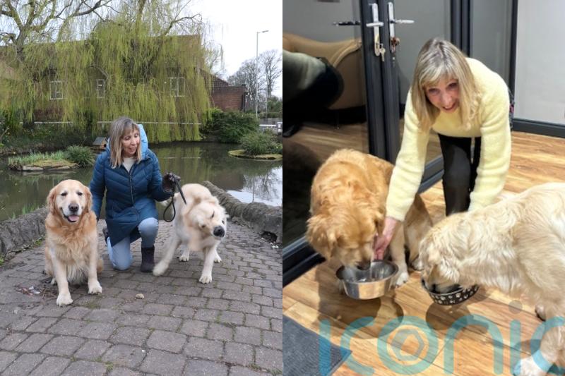 Cancer survivor spends &pound;100 a month on &lsquo;human food&rsquo; for her two dogs so they can be &lsquo;healthy for as long as possible&rsquo;