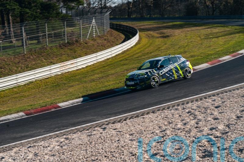 Vauxhall Corsa GSE spotted testing at the Nurburgring race track