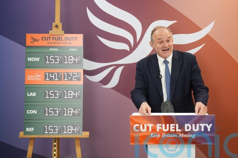 Lib Dems call for 10p fuel duty cut to help motorists with Iran living costs