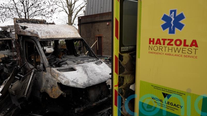 Three due in court over alleged arson attack on Jewish community ambulances